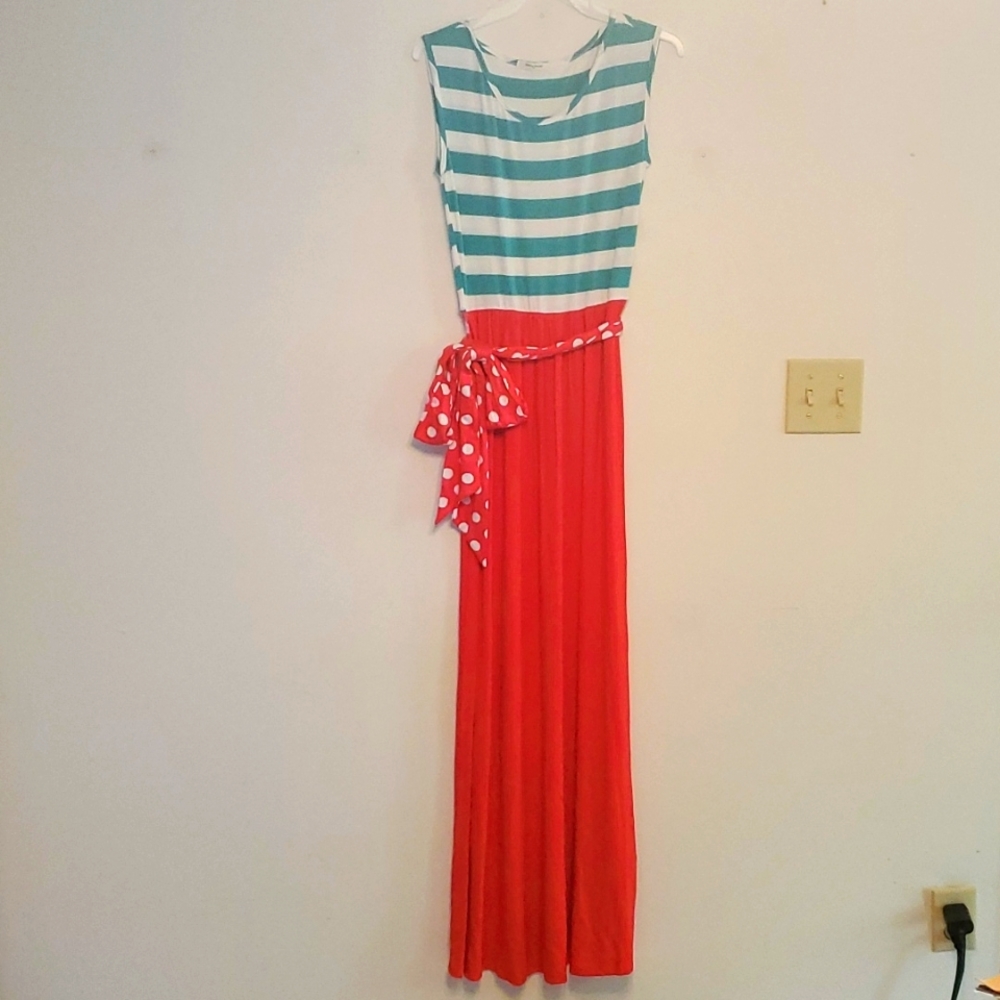 Women's Pink Maxi Dress